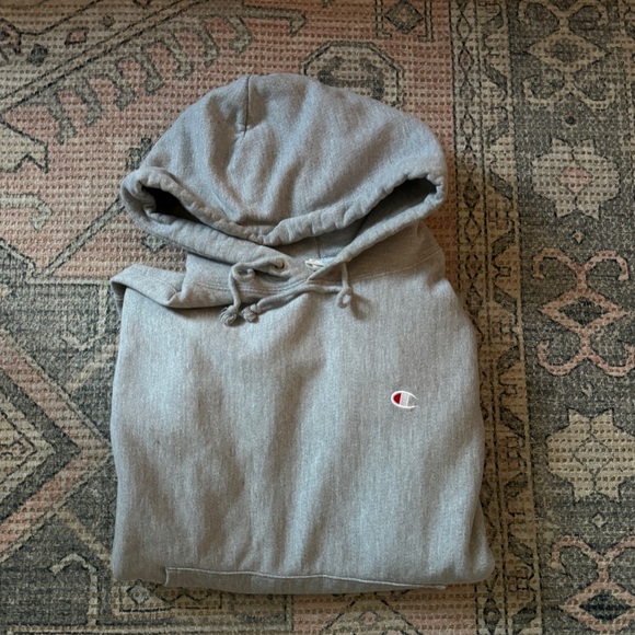 Champions reverse weave hoodie - grey - Picture 4 of 4